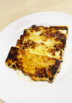 牛乳豆腐（初乳チーズ）のステーキ-レシピのメイン写真