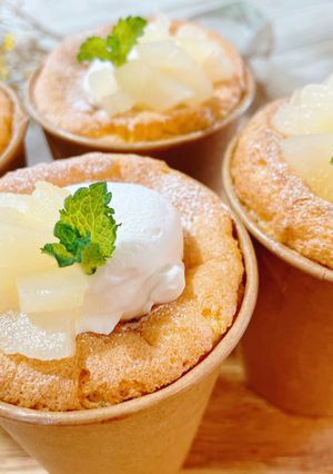 低糖質♡大豆粉シフォン-レシピのメイン写真