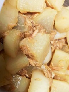 ツナ大根の煮物-レシピのメイン写真