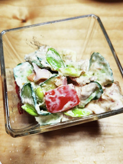 簡単☆空豆とツナのサラダ♪︎-レシピのメイン写真