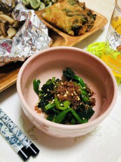 副菜★ほうれん草おひたし-レシピのメイン写真