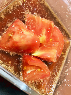 甘い!トマトをおいしく食べるタレ◎-レシピのメイン写真