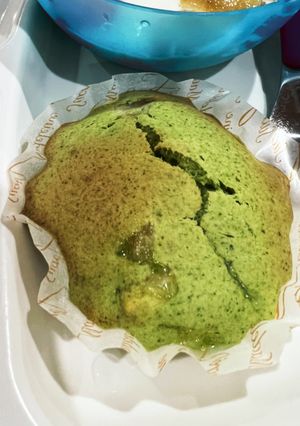 ほうれん草とバナナのホットケーキ-レシピのメイン写真