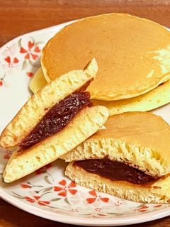 ホットケーキどら焼き-レシピのメイン写真