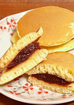 ホットケーキどら焼き-レシピのメイン写真