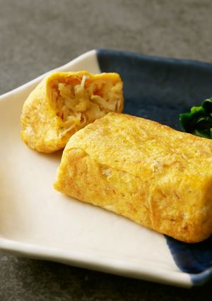 台湾グルメ。切干大根の玉子焼き-レシピのメイン写真