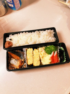 鮭とポテトサラダのお弁当-レシピのメイン写真