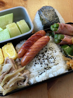 高校生男子弁当 174-レシピのメイン写真