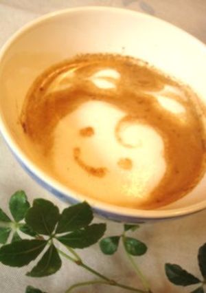 カフェ気分で♪シナモンラテ*-レシピのメイン写真