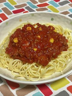 超簡単☆旨味堪能!トマト缶のミートソース-レシピのメイン写真