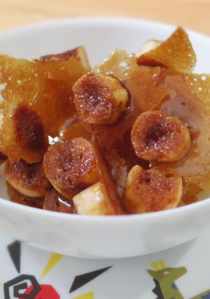 キャラメル味の羽根付き麩ラスク-レシピのメイン写真