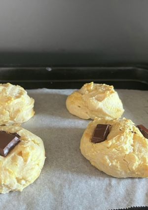 痩せレシピ★豆腐と米粉のチョコスコーン-レシピのメイン写真