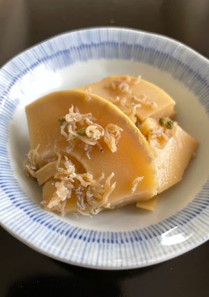 竹の子のちりめん山椒煮-レシピのメイン写真