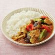 彩り野菜の麻婆カレー