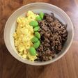 野菜が摂れるそぼろ丼!