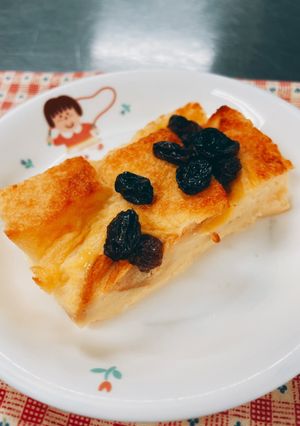 レーズンたっぷり！パンプディング☆-レシピのメイン写真