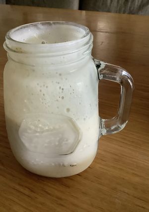 バナナとパインジュースと豆乳のスムージー-レシピのメイン写真