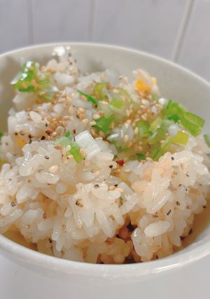 豚肉とコーンとペッパーの炊き込み混ぜご飯-レシピのメイン写真