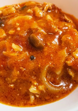 ホットクックで豚肉のトマト煮込み-レシピのメイン写真