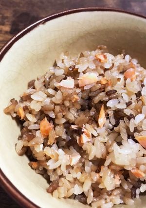 鮭のガリバタ飯-レシピのメイン写真