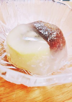 ぷるんっ！キウイのフルーツわらび餅-レシピのメイン写真
