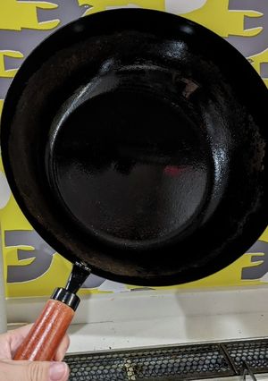 安い！丈夫！鉄フライパンの上手な使い方-レシピのメイン写真