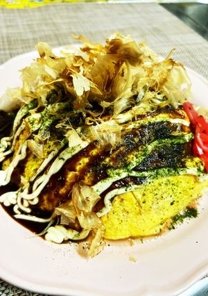 簡単！包まないとん平焼き。大盛り。-レシピのメイン写真
