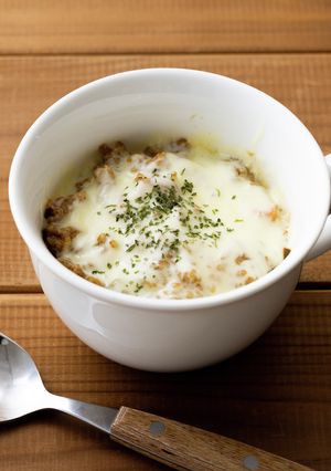 マグカップで作るチーズカレーめし-レシピのメイン写真