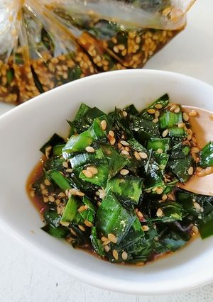 ビニール袋で作る【壺ニラ】-レシピのメイン写真