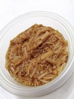 めんつゆ使用 お手軽なめたけ-レシピのメイン写真