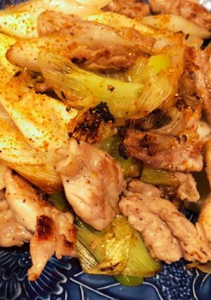 焼き鳥屋さんの味！せせりのネギ塩焼き-レシピのメイン写真
