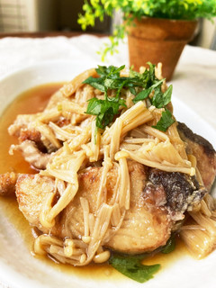 カツオ・和風えのきあんかけ♪-レシピのメイン写真