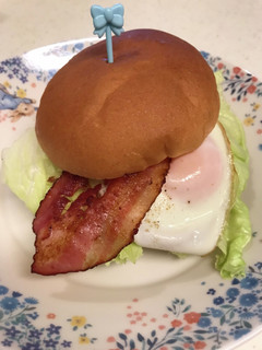ベーコンエッグバーガー☆-レシピのメイン写真