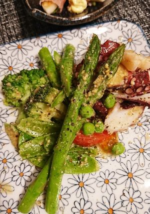 みそ胡麻わさび和えサラダ-レシピのメイン写真