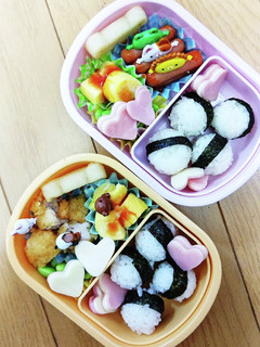 お弁当 双子 記録用-レシピのメイン写真