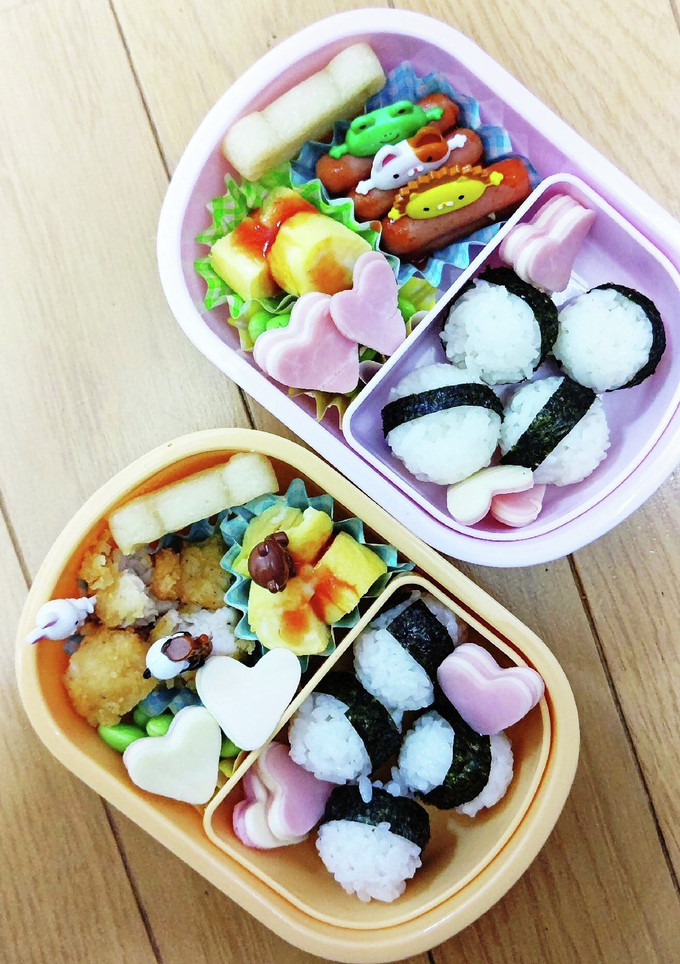 お弁当 双子 記録用-レシピのメイン写真
