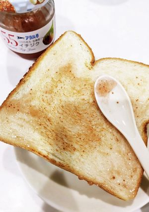 時短!美味しい!フライパントースト!-レシピのメイン写真