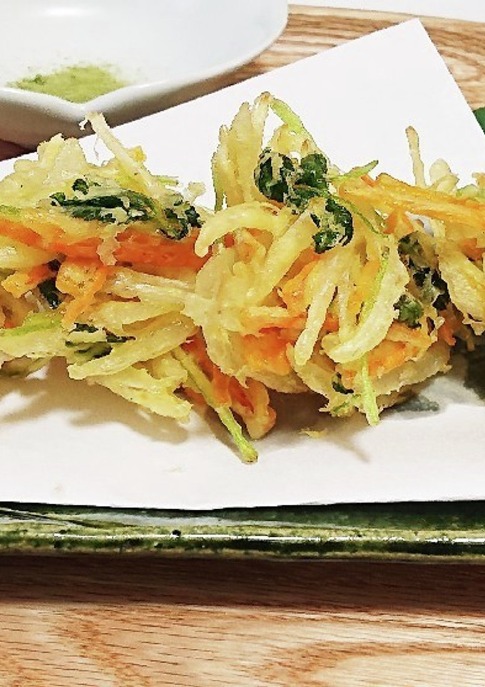 新玉ねぎでかき揚げ-レシピのメイン写真