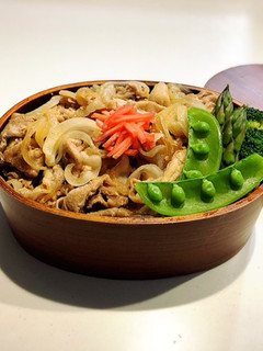 のっけ弁当2022.05.19豚丼-レシピのメイン写真