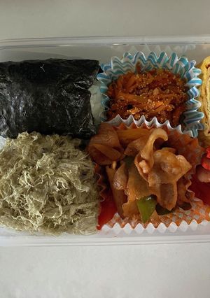 女子高生のお弁当①-レシピのメイン写真