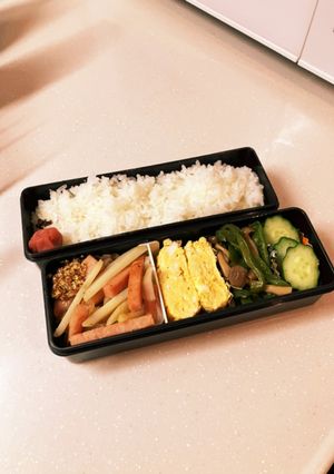 スパムジャーマンポテト弁当-レシピのメイン写真