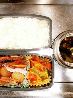 高校生男子お弁当22年5月19日-レシピのメイン写真