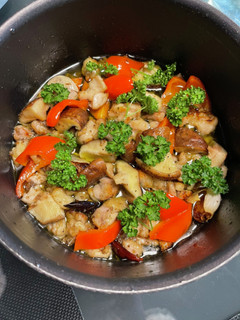 鶏肉のアヒージョ-レシピのメイン写真
