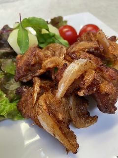 豚肩ロースと玉葱の竜田揚げ-レシピのメイン写真