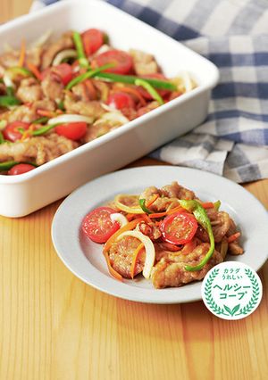豚肉とたっぷり野菜の南蛮漬け-レシピのメイン写真