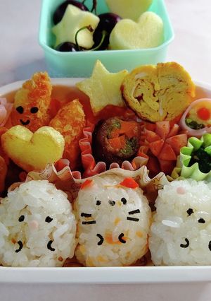 キャラ弁当☆すみっコぐらし２♪幼稚園遠足-レシピのメイン写真