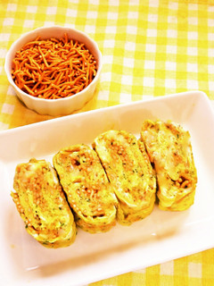 ☺お弁当に☆簡単♪ベビースター玉子焼き☺-レシピのメイン写真