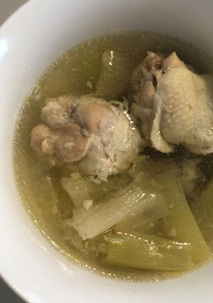電気圧力鍋で参鶏湯風スープ-レシピのメイン写真