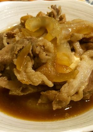 玉ねぎたっぷり☆簡単☆牛肉豆腐♪-レシピのメイン写真