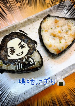 海苔アート 東リベ キャラ おにぎり-レシピのメイン写真